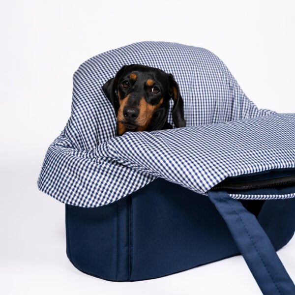 Housse été pour sac en coton Vichy