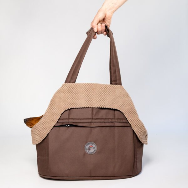 Sac de transport Teckel Chocolat