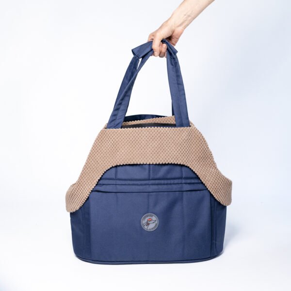 Sac de transport Teckel Bleue-Marine