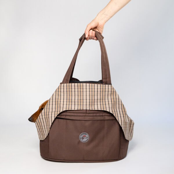 Sac de transport Teckel Chocolat